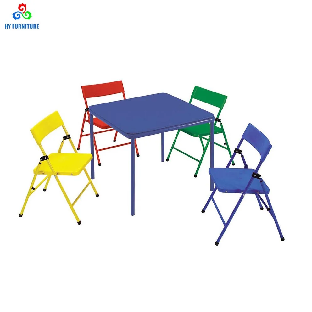 Colorful Children Furniture Metal Childrens Folding Table And Chairs For Sale Buy Childrens Folding Table And Chairs