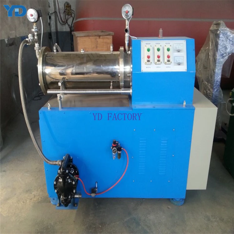 Advanced Technology Practical and Durable Horizontal Lab Bead Mill Lab Chemical Dyno Mill for Manufacturing Plant