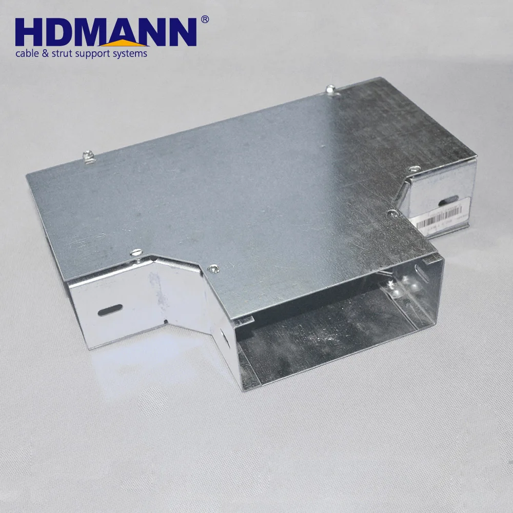 Hot dip galvanized cable trunking with