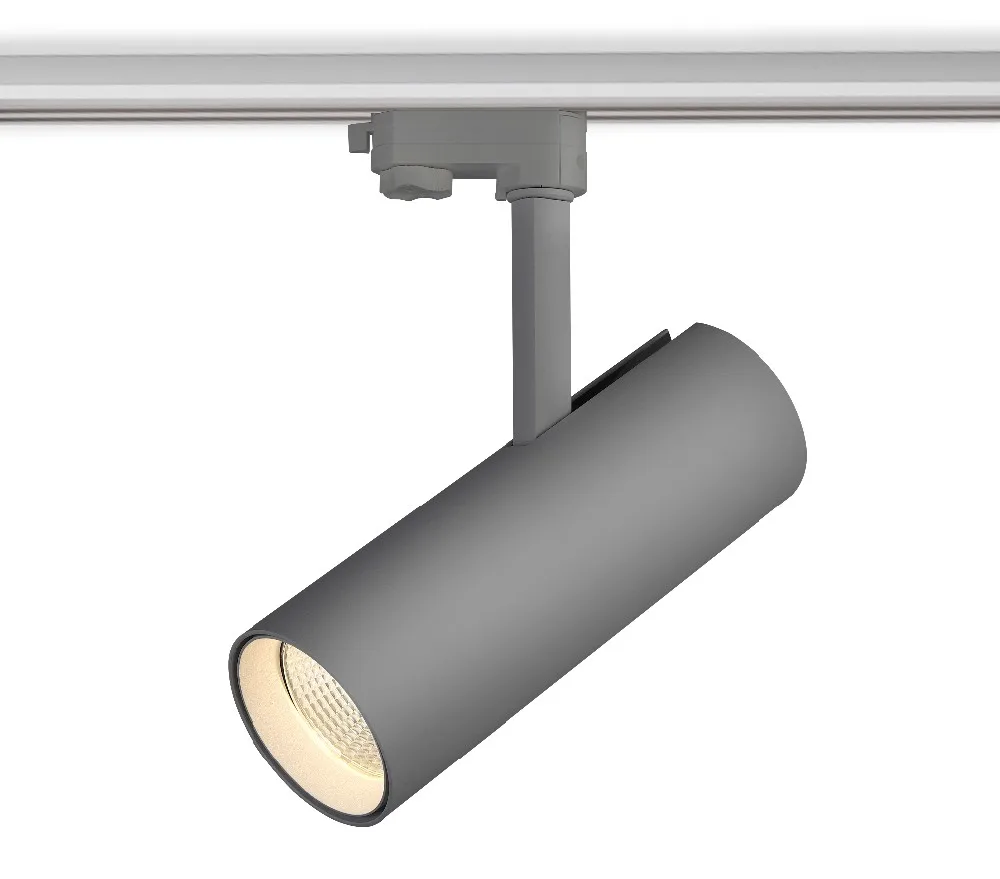 Mini size 10w dimmable spot cob led track light 900 lumen diameter 60mm 15D/24D/36D
