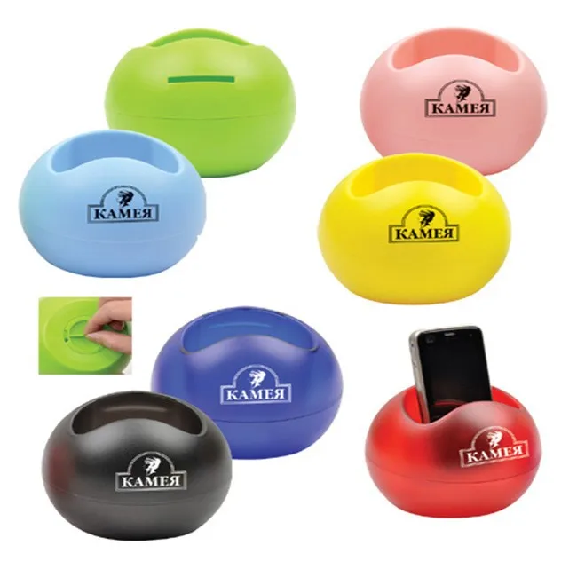 Рекламная пластиковая Прекрасная Синяя свинья-копилка с большим шумом