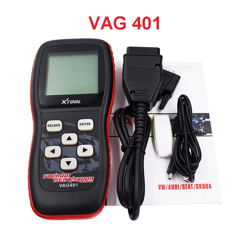 XT00L Brand Xtool VAG401 OBD2/OBDii Original Xtool VAG401 for V/W/SEAT/SKODA Code Creader  Free Update Online