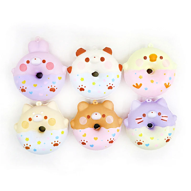 Mini animal best sale donut squishy