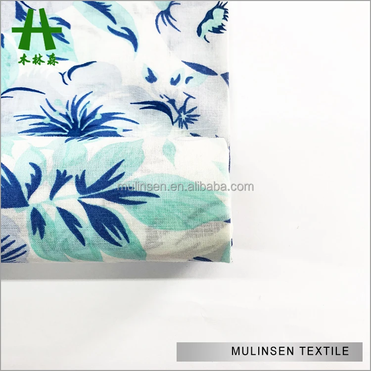 Shaoxing текстиль 60s * 60s новый стиль 100% Печать Хлопок Вуаль ткань индия