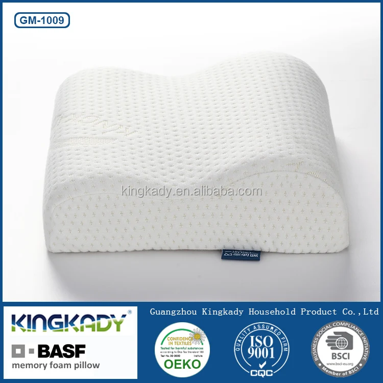 Kingkady хороший дизайн белый сна пены памяти номера для давления бамбука подушку