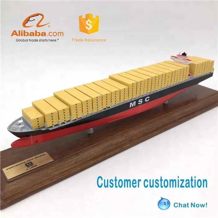 container ship model metal ship model miniature model container ship