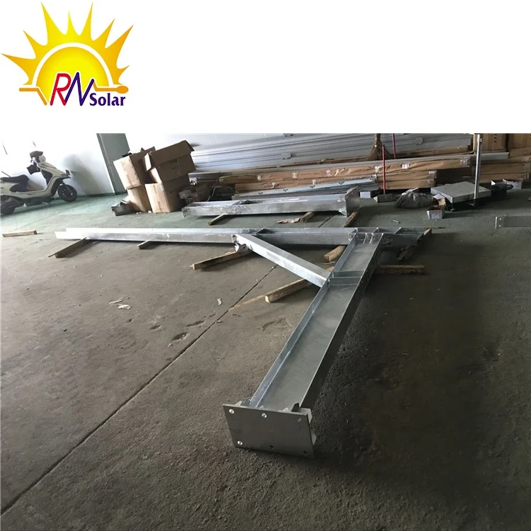 
 Pv энергия углеродистая сталь навес Солнечный Прикрепленный горячеоцинкованный Стальной Солнечный навес  