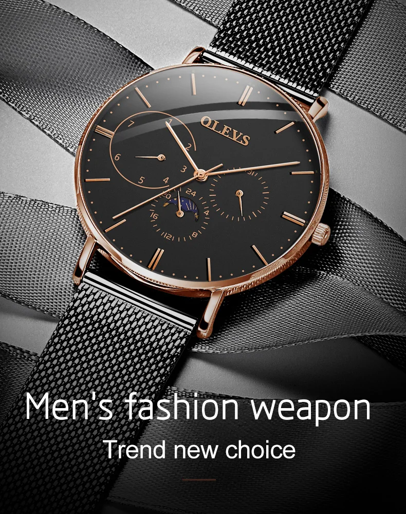 OLEVS Men Wrist Watch Fashion | GoldYSofT Sale Online