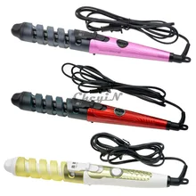 2M Cable Electric Magic Hair Styling Tools Professional Hair Curler Roller Spiral Curling Iron Wand Curl Styler 110-240V HS10*56