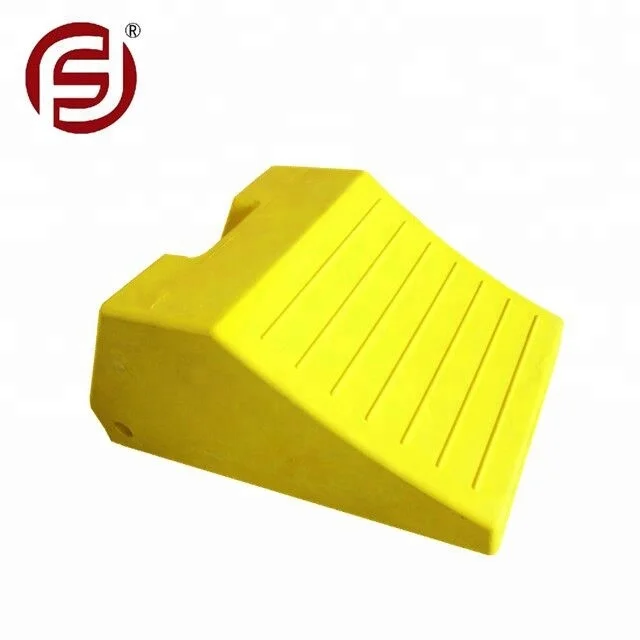 Heavy Truck Wheel Chock Durable Wheel Chock Polyurethane Wheel Wedge