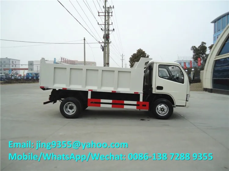 High Quality Dongfeng 4 Tons  Mini Dump Truck for Sale in Ethiopia