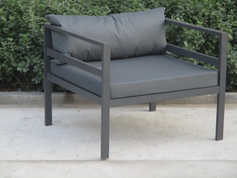 Modern Design Outdoor Furniture Metal Frame Garden Sofa Set - Buy