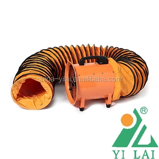 PVC Negative Pressure Flexible Duct for Portable Fan/ Large Diameter Pvc Flexible Ducting