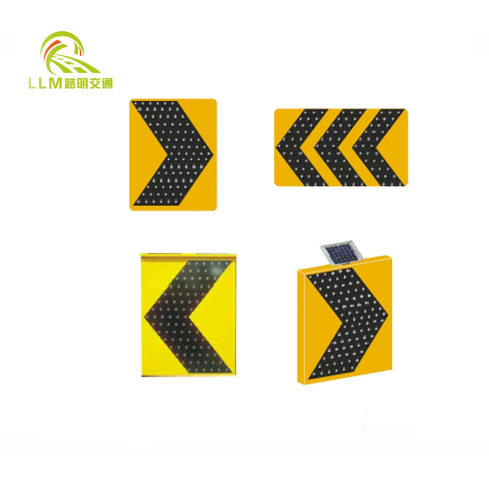 Arrow Traffic Direction Indicator Strobe Turn Lights for Solar LED Road Safety Indicator