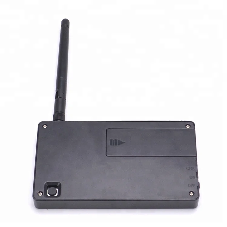 Монитор 4,3 дюйма, 4,3 дюйма, 48 каналов, ЖК-дисплей 480x22, беспроводной приемник, монитор со встроенным аккумулятором и солнцезащитным козырьком, ЖК-козырек для дрона с видом от первого лица