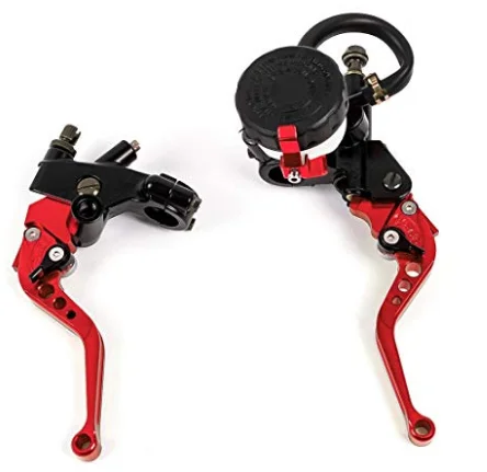 
 CNC Алюминиевые обычные короткие рычаги тормозной муфты мотоцикла велосипеда  