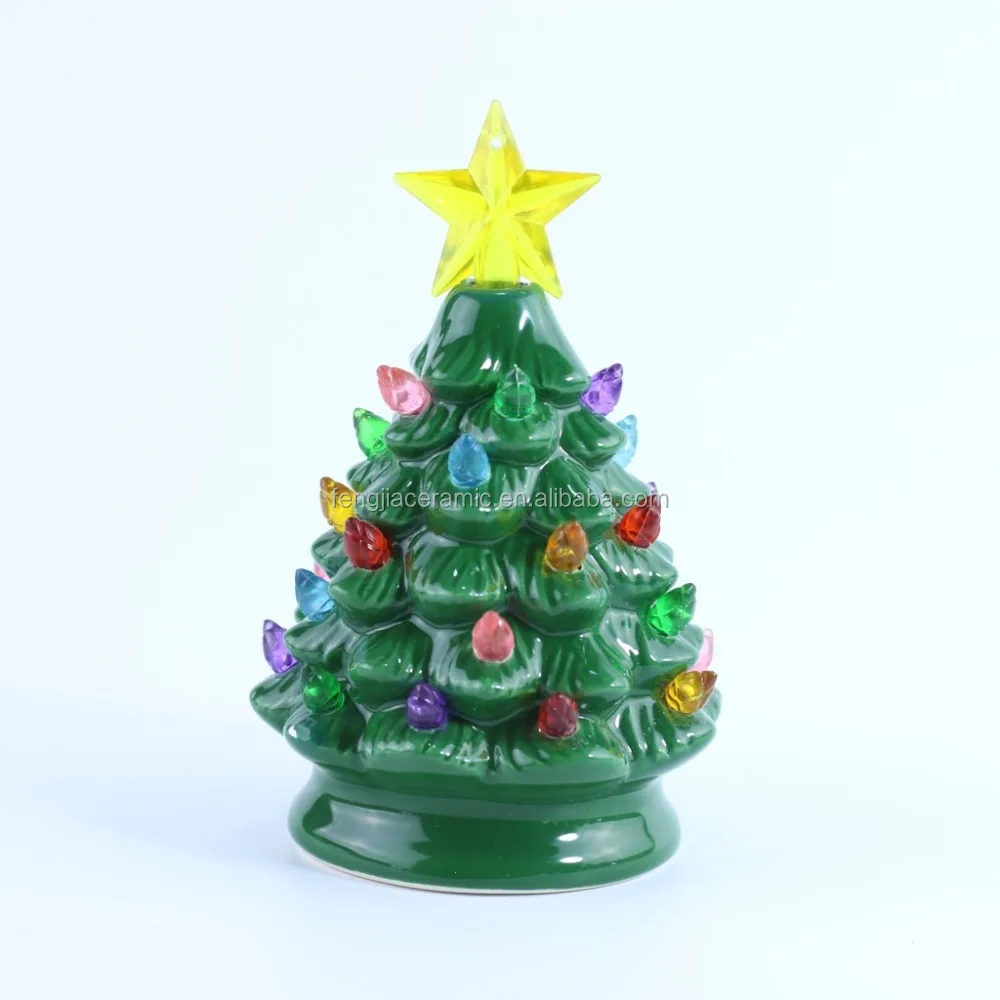 Custom Gleamy Led Ceramic Christmas Tree - Buy Led Christmas Tree ...