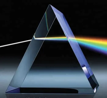 glass triangular prism picture