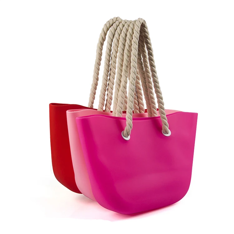 2017 Moda Playa Bolsa Almacenamiento De Alimentos De Silicona De Las  Mujeres Bolsa De Mano - Buy Playa Product on Alibaba.com