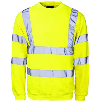 yellow reflective moletom com capuz