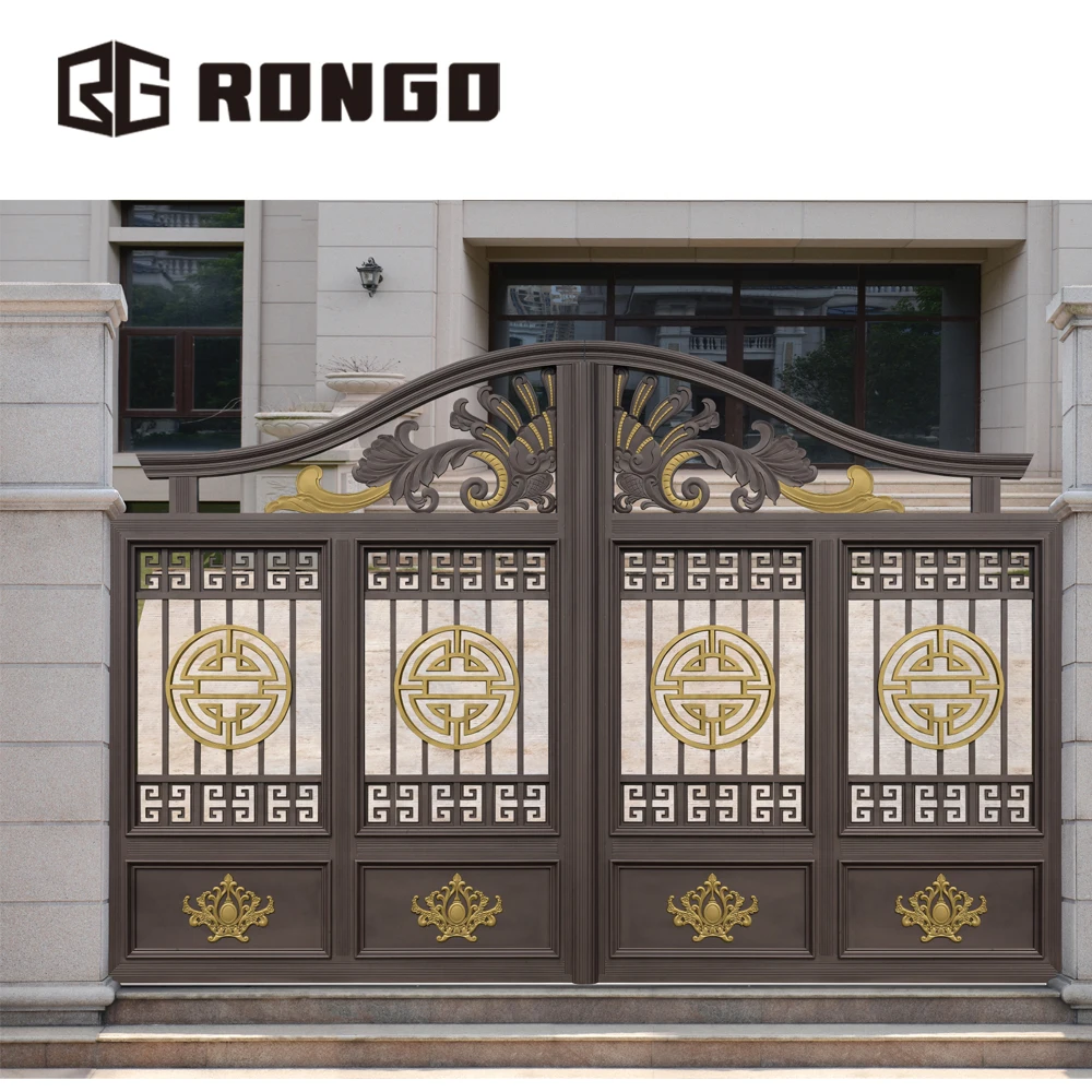 Rongo引き戸佛山鉄門デザインシンプル Buy 鉄の門 湾曲したスライドゲート 牛スライディングゲート Product On Alibaba Com