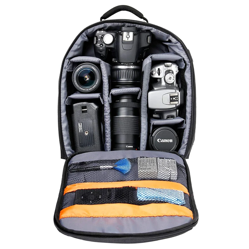 Women Neoprene Camera Bag Photo Backpack For Hiking