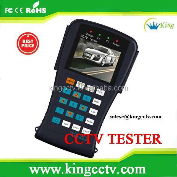 2.8 tft-lcd cctv ptz cctv 测试仪监视器 cctv 测试仪 hk-tm801