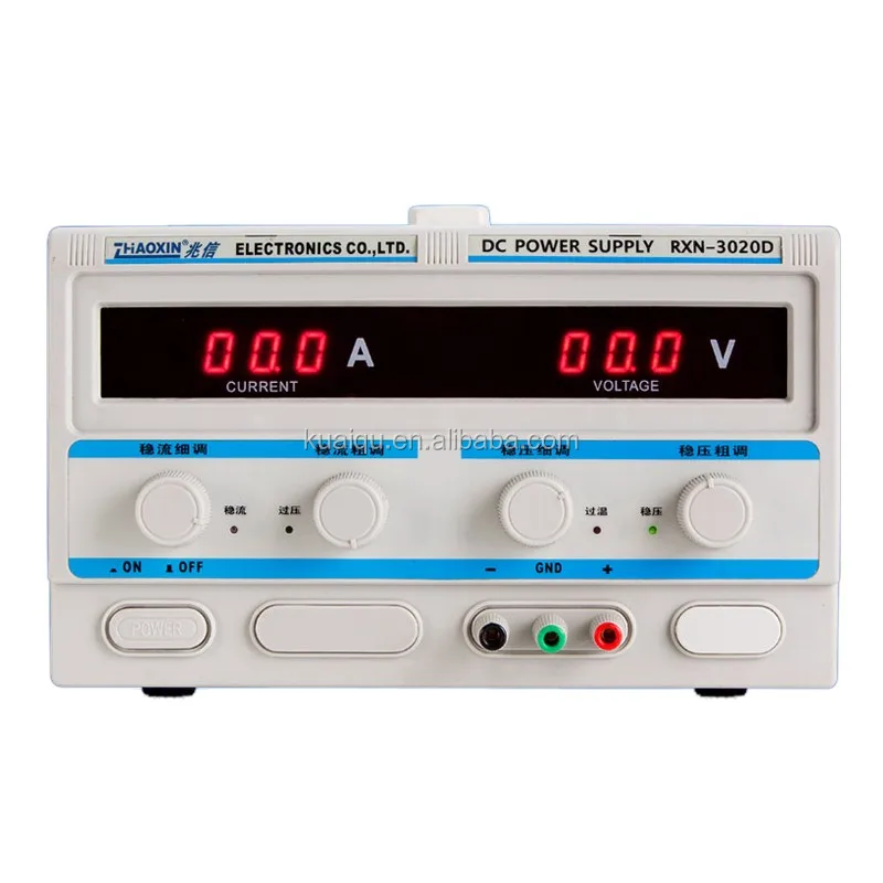 ZHIAOXIN dcpowersupplyパワーサプライ RXN-3010D Switching DC Power Supply KXN-3010D (0-30V 0-10A) | 100529