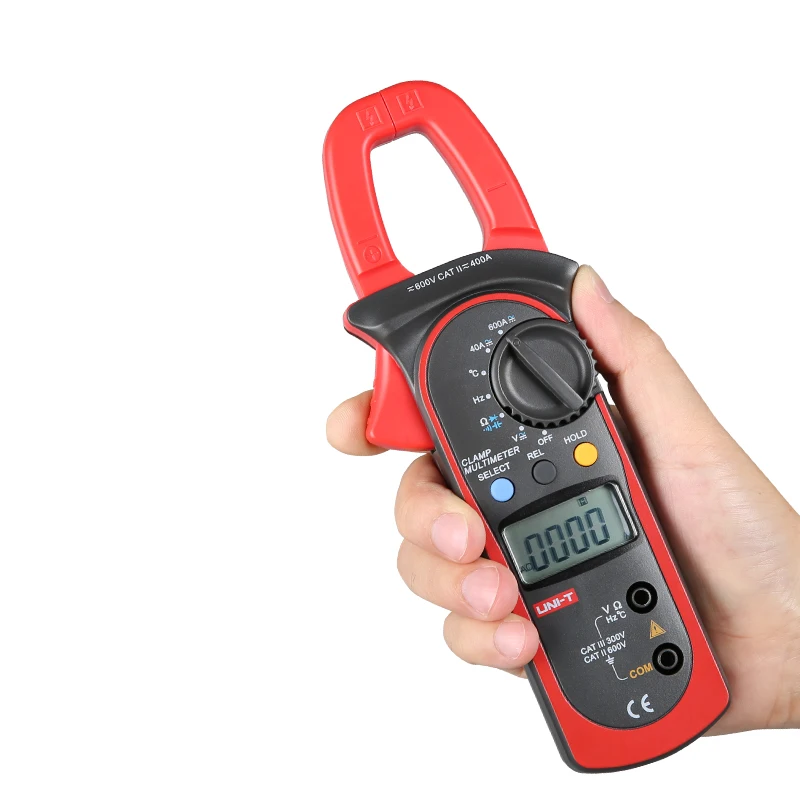 UNI-T UT203 ac dc  Digital Clamp Meter Digital Earth Resistance Clamp Tester Auto Range Clamp Multimeter