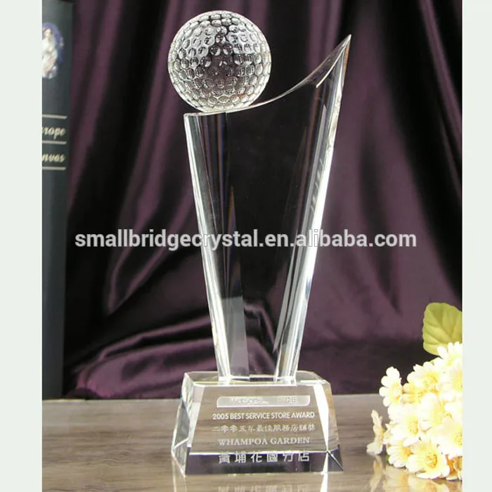 3d Laser Crystal Trophy Award Souvenir Crystal Decoration for Business Gifts