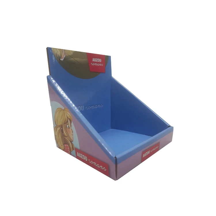 Лидер продаж 2019, настольный бумажный дисплей для ноутбука, картонный дисплей для книжной стойки