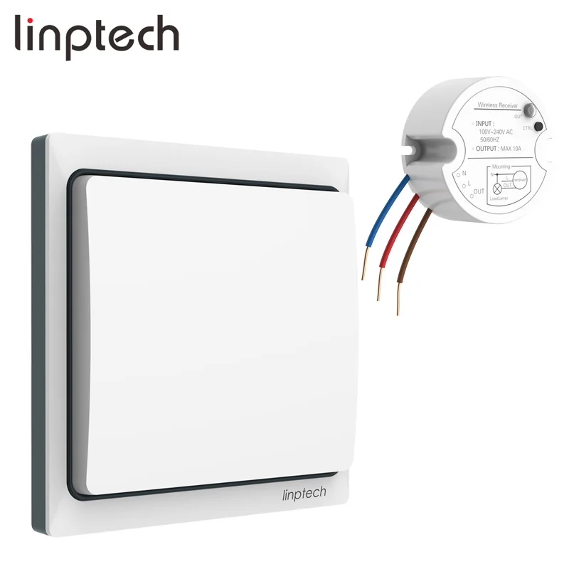 Linptech K4RW1 Kit 433 mhz 433mhz Remote Control Wall Switch
