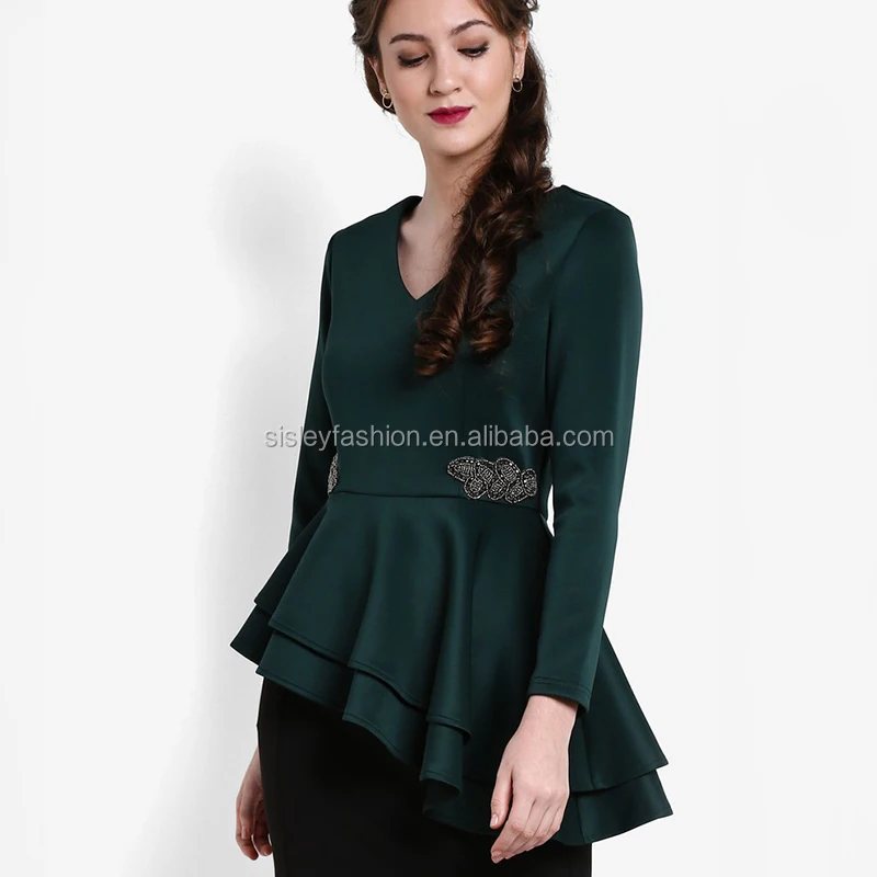 tunic peplum top