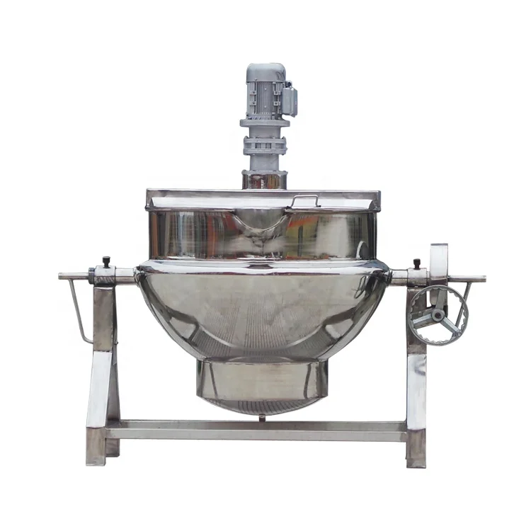 Cooling System for Double Jacketed Kettle Steam Jacketed Kettle Tilting Jacketed Kettle