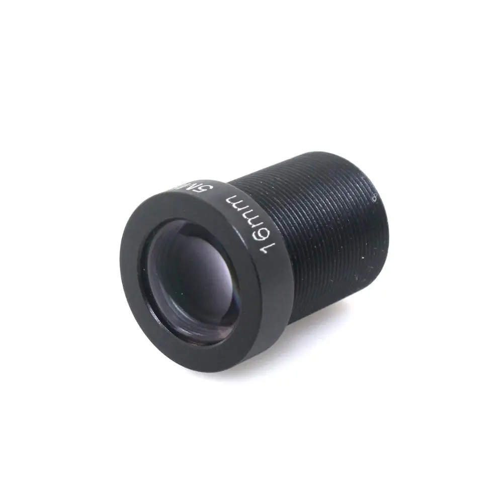 
High Quality Board Lens 16mm F1.8 5MP M12 Mount IR HD CCTV Lens 