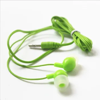 wholesale disposable earbuds low cost soul mate earphones travel earbuds