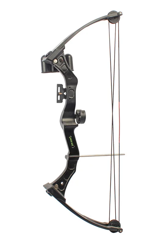 ATROPOS-110 Black/Camo Archery Youth Compound Bow Kit,15-20lbs Draw Weight 