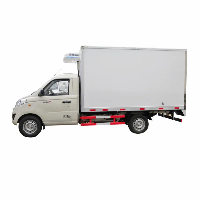 Foton V1 EURO 5  Small Refrigerated Truck for Fresh Vegetables and Fruits Transport in Chile