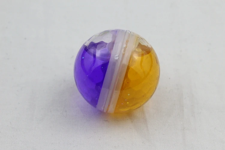 Идея для новых продуктов Обучающие игрушки 3 2 см Сферический двухцветный кристаллический слизь в