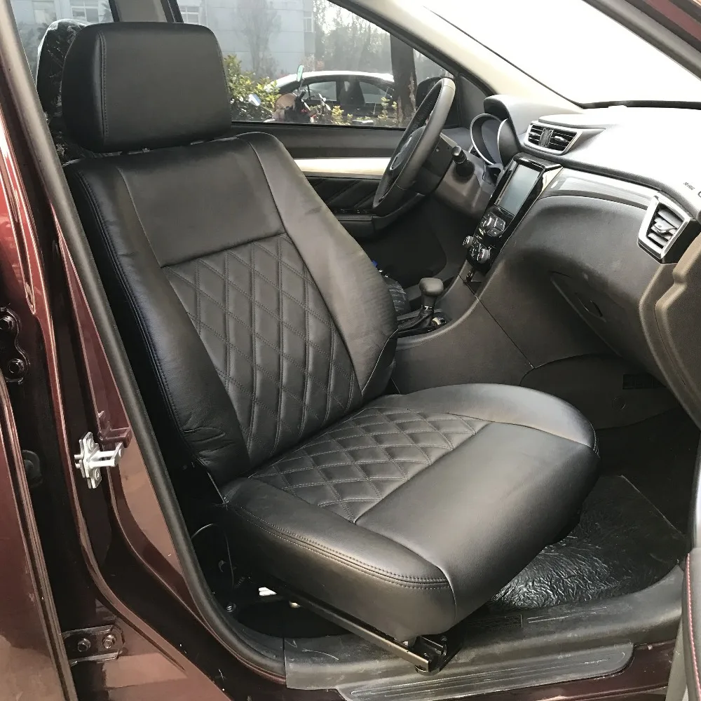 Luxury Leather Programmable High Quality Car Swivel Turning Lift Seat for  the Disabled Wheelchair Users Patient Loading 150KG