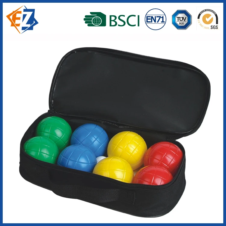 Petanqueボールセット ケース付き室内用ペタンクボールセット ペタンク 【パラスポーツ指導員監修】 ボール セット （鉄製