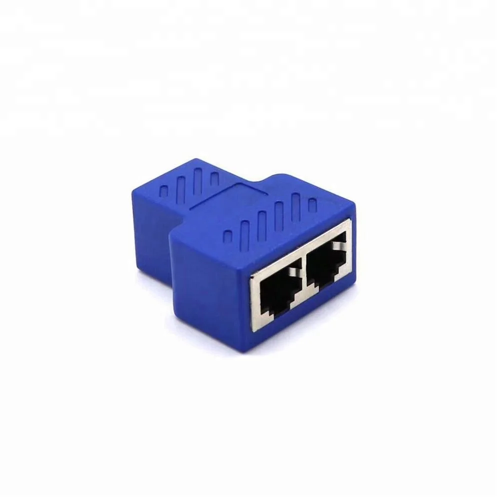 
 Разветвитель rj45 8p8c от 1 до 2  