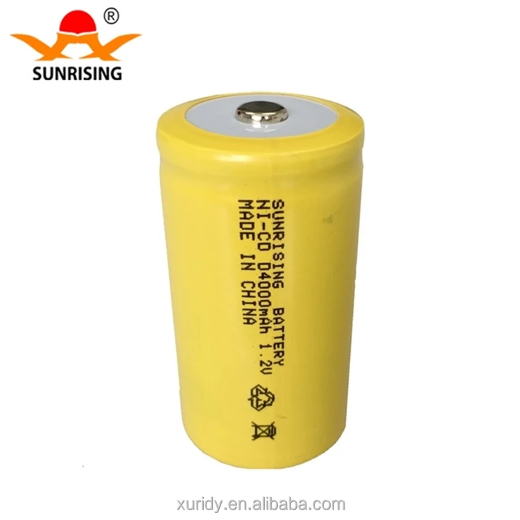 Sunrising перезаряжаемый никель-кадмиевый аккумулятор D 4000 мАч 1,2 в