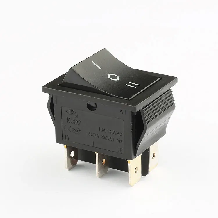Best Rocker Switch 6 Pin On Off On 16a 250v Ac Electric Appliances Hot ...