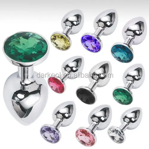 N002/Metall Mini Analtoys, Butt Plug Edelstahl+Kristall-Juwel Kleiner  Goldener Anal-Butt-Plug Sexspielzeug| Alibaba.com
