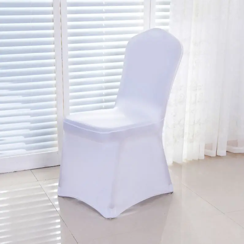 Strong Stretch Universal Wedding White Chair Covers Spandex