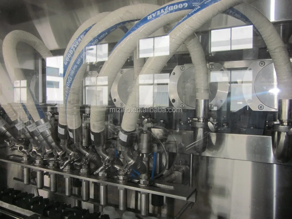 
Автоматическая машина для розлива и маркировки бутылок 