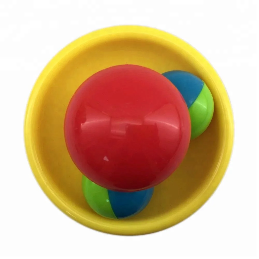 Оптовая продажа, забавные детские колокольчики, пластиковые погремушки в форме Грибов