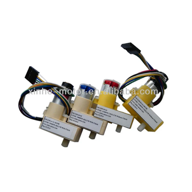 High Quality 130 Nominal Voltage Small Dc Gear Motor Plastic Gear