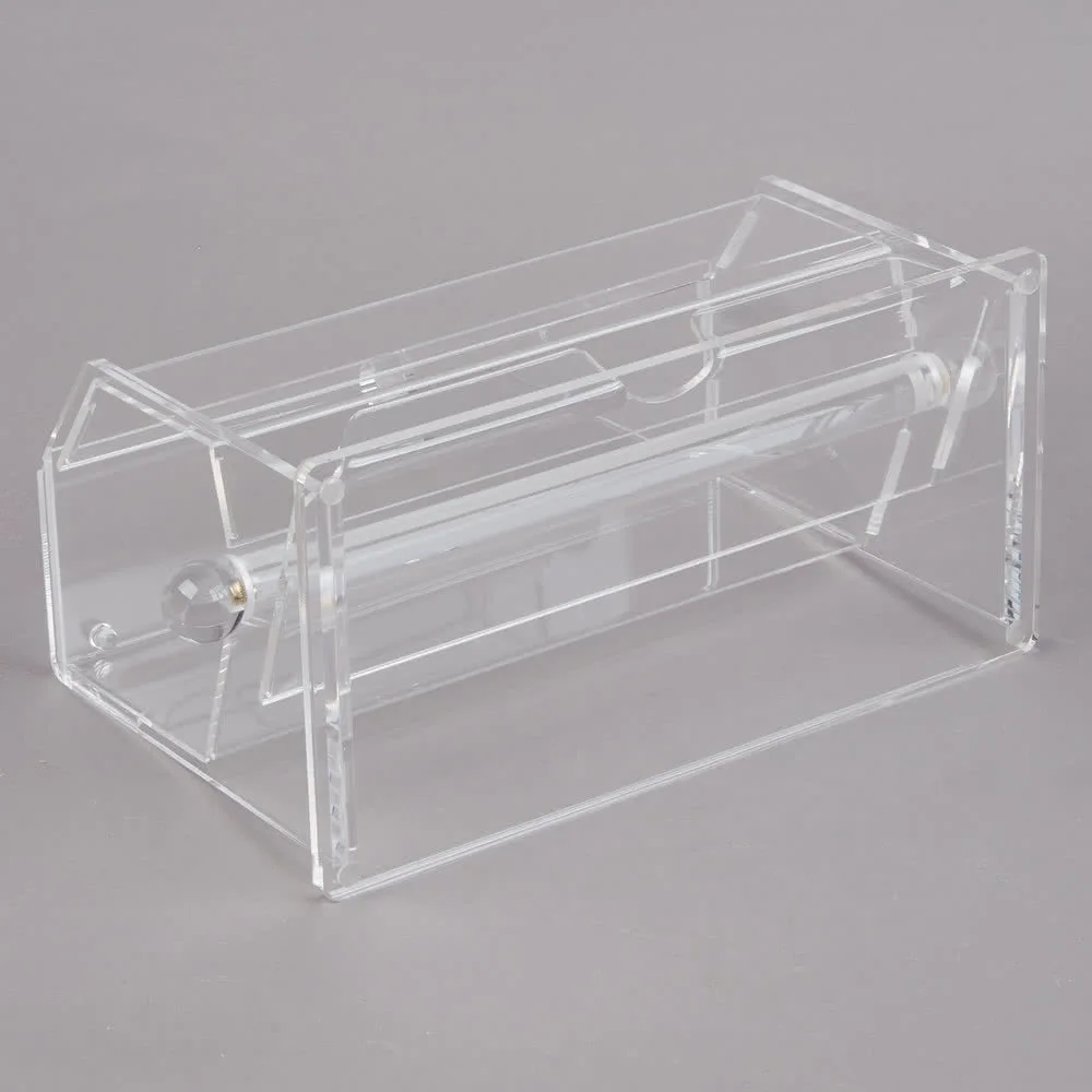 SimplyImagine Clear Acrylic Lightweight Straw Dispenser